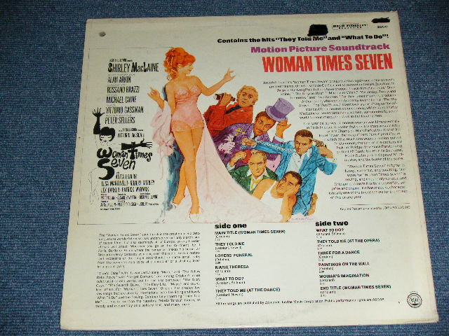 画像: O.S.T. - WOMAN TIMES SEVEN /  1967 US AMERICA ORIGINAL STEREO Used LP 