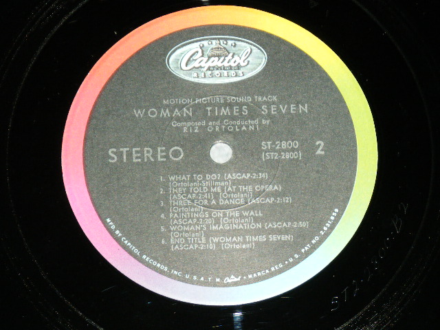 画像: O.S.T. - WOMAN TIMES SEVEN /  1967 US AMERICA ORIGINAL STEREO Used LP 