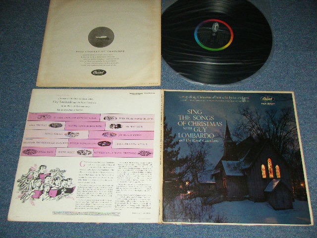画像1: GUY LOMBARDO and The ROYAL CANADIANS - SING THE SONGS OF CHRISTMAS with /  1960 US AMERICA ORIGINAL  "CAPITOL LOGO on LEFT" Label MONO Used LP