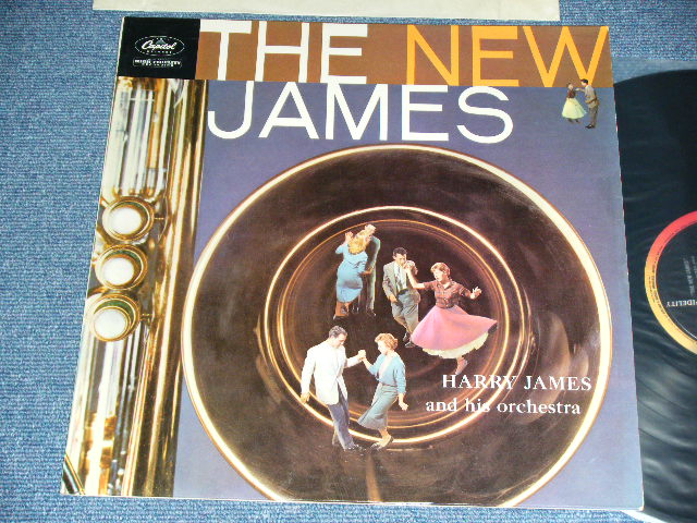 画像1: HARRY JAMES - THE NEW JAMES  /  1960 UK ENGLAND 2nd PRESS "BLACK with RAINBOW CAPITOL LOGO on LEFT" Label MONO MONO  Used LP
