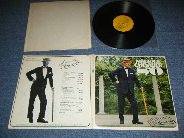 画像1: MAURICE CHEVALIER - AT 80  / 1968 US AMERICA ORIGINAL Stereo Used LP  