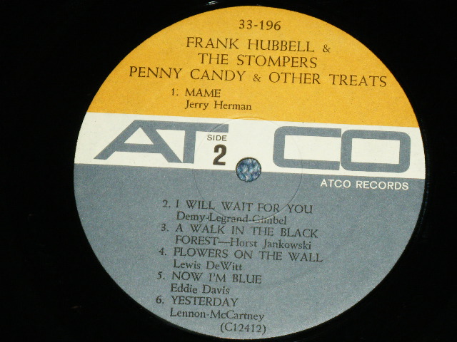 画像: FRANK HUBBELL & The STOMPERS - PENNY CANDY & OTHER TREATS ( Ex+/Ex++ ) /  1966 US AMERICA ORIGINAL MONO Used LP