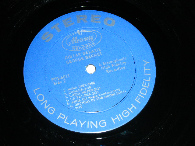 画像: GEORGE BARNES - GUITAR GALAXIE ( Ex+++/Ex+++ ) /  1960'S US AMERICA ORIGINAL STEREO Used LP