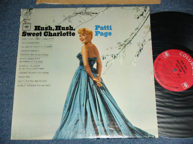 画像1: PATTI PAGE - HUSH, HUSH, SWEET CHARIOTTE ( Ex+/Ex++ ) /1965 US ORIGINAL 2nd Press "360 SOUND on BLACK Color" Label  MONO Used LP 