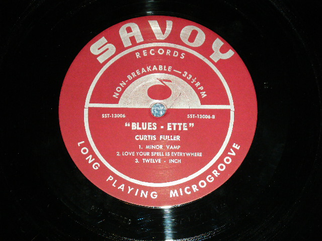 画像: CURTIS FULLER'S QUINTET With - BLUES ETTE (Ex++/Ex+++) /  1967 Version US AMERICA REISSUE 3rd Press "MARLOON Label" STEREO Used  LP  
