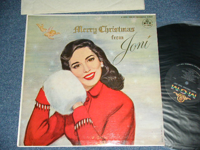 画像1: JONI JAMES - MERRY CHRISTMAS FROM JONI   ( Ex++/Ex++,A-6:VG+++ ) / 1960 US America 2nd Press BLACK LABEL MONO Used  LP
