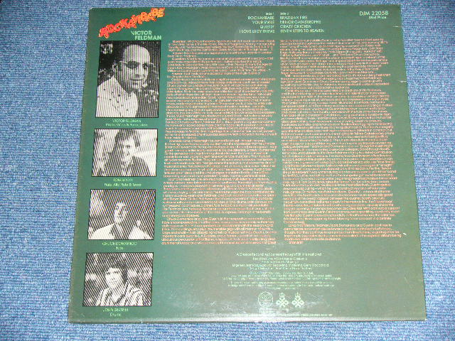画像: VICTOR FELDMAN -  ROCKAVIBABE   / 1977  UK ENGLAND ORIGINAL  Used LP 
