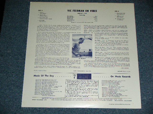 画像: VICTOR FELDMAN -  ON VIBES /  US AMERICA  REISSUE 180 gram Heavy Weight + JAPAN Linner Used LP  