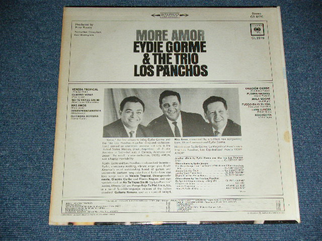 画像: EYDIE GORME & TRIO LOS PANCHOS - MORE AMOR ( Ex+/Ex++ Looks : MINT-,Ex+)  / 1965 US AMERICA ORIGINAL "360 SOUND in WHITE" Label  STEREO Used LP