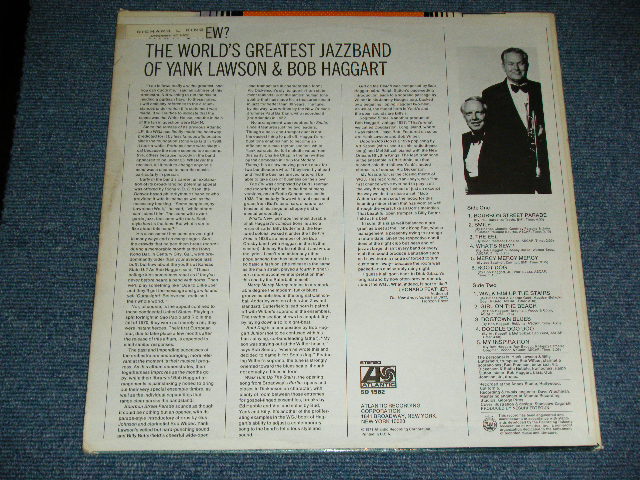 画像: YANK LAWSON & BOB HAGGART - WHAT'S NEW? : THE WORLD'S GREATEST JAZZ BAND ( NEW ORLEANS DIXIELAND JAZZ)  / 1971 US AMERICA ORIGINAL Used LP
