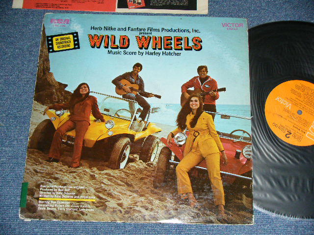 画像1: O.S.T. - WILD WHEELS ( VG++/Ex++ ) /  1969 US AMERICA ORIGINAL STEREO Used LP 