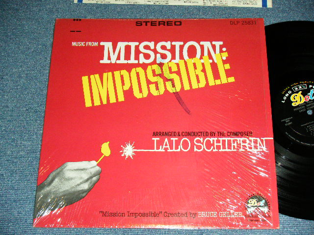 画像1: TV OST ( LALO SCHIFRIN ) - MISSION : IMPOSSIBLE ( MINT/MINT )  / 1967 US ORIGINAL STEREO Used LP 