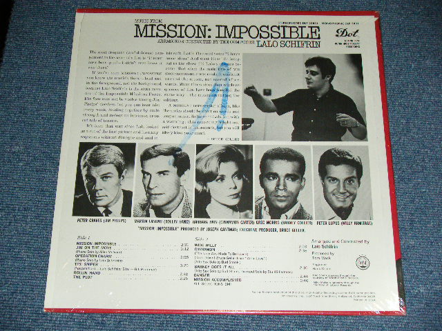 画像: TV OST ( LALO SCHIFRIN ) - MISSION : IMPOSSIBLE ( MINT/MINT )  / 1967 US ORIGINAL STEREO Used LP 