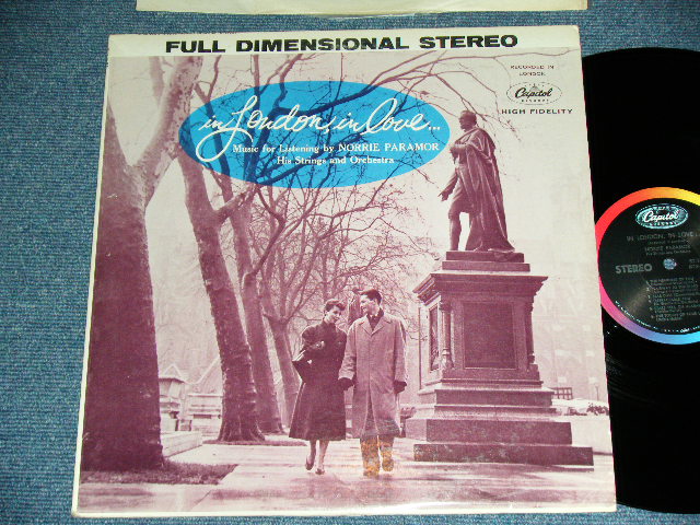 画像1: NORRIE PARAMOR - IN LONDON IN LOVE  / 1960'S US AMERICA  3rd Press "'BLACK with RAINBOW Band CAPITOL Logo on TOP Label' STEREO  LP  