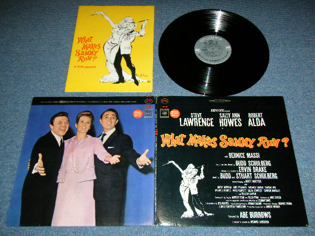 画像1: Original Broadway Cast ( with STEVE LAWRENCE & SALLY ANN HOWES & ROBERT ALDA ) - WHAT MAKES SAMMY RUN?  / 1964 US AMERICA ORIGINAL 'With BOOKLET' + 'PROMO STAMP' & '360 SOUND Label"　STEREO  Used LP 