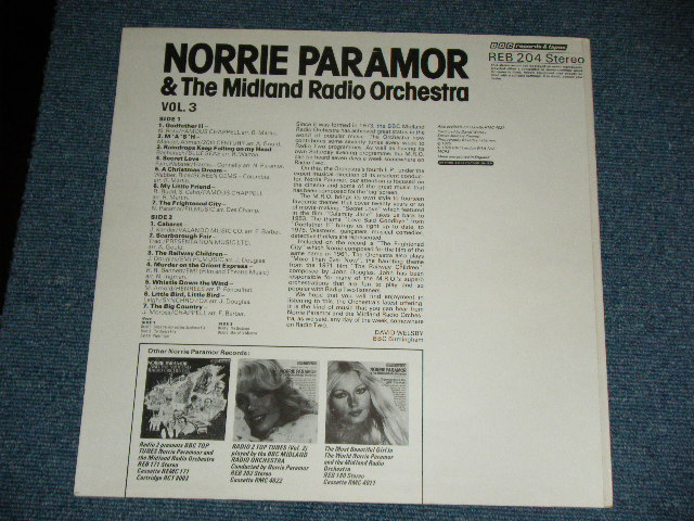 画像: NORRIE PARAMOR - RADIO 2 TOP TUNES ( MINT-/MINT- ) / 1975  UK ENGLAND  ORIGINAL Used  LP  