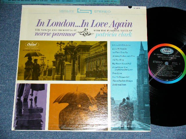画像1: NORRIE PARAMOR - IN LONDON...IN LOVE AGAIN (Ex+++/Ex+++) / 1964 US ORIGINAL 'BLACK with RAINBOW Band Label' STEREO  LP  