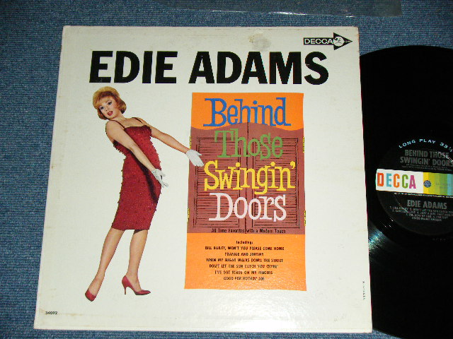 画像1: EDIE ADAMS - BEHIND THOSE SWINGIN' DOOR ( Ex-,Ex+/Ex+++ )  / 1964 US ORIGINAL MONO LP 