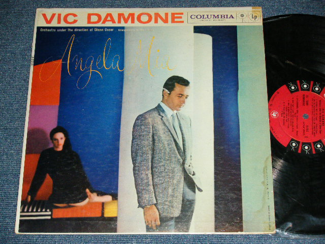 画像1: VIC DAMONE - ANGELA MIA  ( Ex/Ex++ ) / 1957 US AMERICA ORIGINAL '6 EYES Label' MONO Used LP
