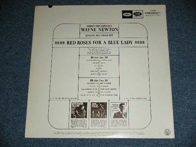 画像: WAYNE NEWTON - RED ROSES FOR A BLUE LADY  ( Ex++/Ex+++ ) / 1965 US AMERICA ORIGINAL MONO Used LP