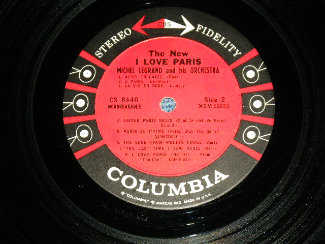 画像: MICHEL LEGRAND - RENDEZVOUS IN PARIS ( Ex++/Ex+++ Tape seam) / 1962 US AMERICA ORIGINAL MONO Used  LP