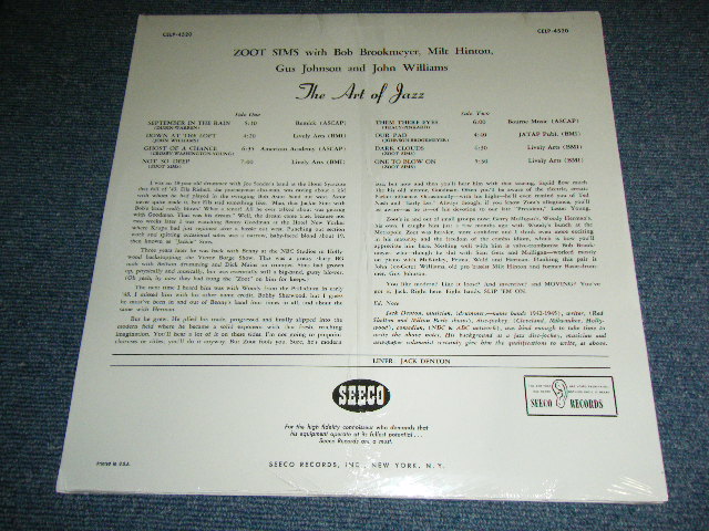 画像: ZOOT SIMS - ZOOT SIMS PLAYS 4 ALTOS (VG+++/Ex++ Looks:Ex++++ WOBC) / 1957 US AMERICA ORIGINAL MONO Used LP 