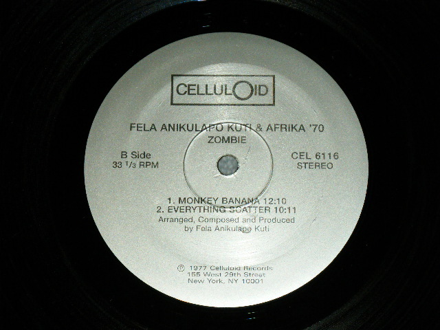 画像: FELA RANSOME-KUTI and The Africa '70  - ZOMBIE / US AMERICA  Used LP