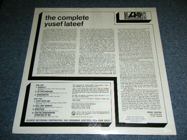 画像: YUSEF LATEEF - THE COMPLETE  (Sealed) / US AMERICA Reissue "Brand New  Sealed" LP
