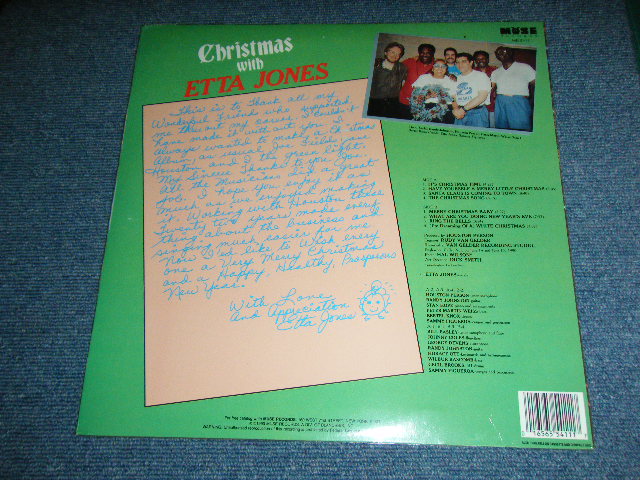 画像: ETTA JONES - CHRISTMAS WITH ETTA JONES / 1990  US ORIGINAL Brand New SEALED LP