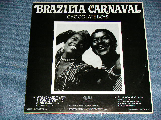 画像: EL BIMBO CHOCOLATE BOYS - BRAZILLIA CARNIVAL  ( LATIN DISCO!! with BREAK BEATS )  /  CANADA CANADIAN ORIGINAL Used LP 