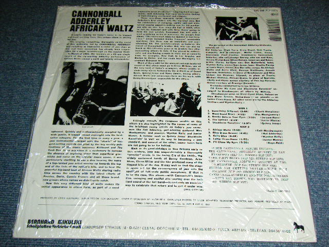 画像: CANNONBALL ADDERLEY - AFRICAN WALTZ   / 1986 WEST-GERMANY  REISSUE Brand New SEALED LP