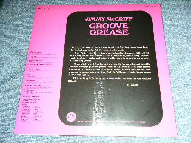 画像: JIMMY McGRIFF - GROOVE GREASE /  US Reissue  Sealed LP Out-Of-Print  