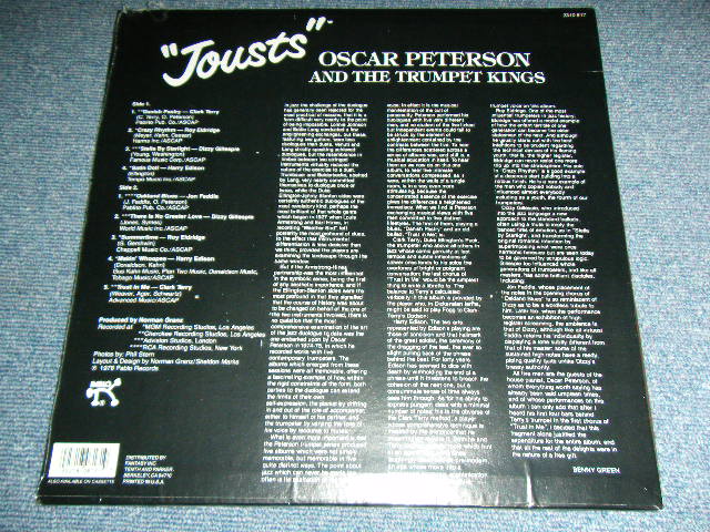 画像: OSCAR PETERSON and The TRUMPET KINGS  - JOUSTS / 1978  US ORIGINAL Brand New SEALED LP