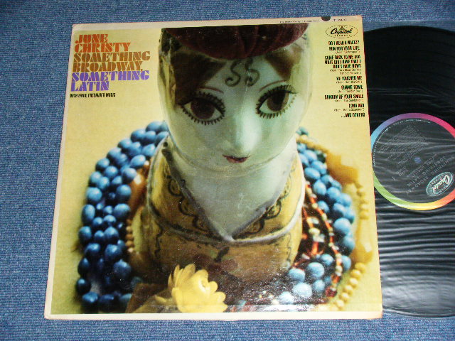 画像1: JUNE CHRISTY - SOMETHING BROADWAY SOMETHING LATIN  ( Ex/Ex+) / 1965 US ORIGINAL "CAPITOL " LOGO ON TOP Label  MONO  LP  