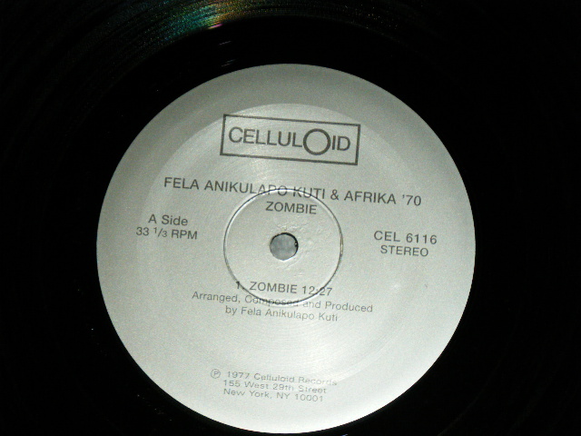 画像: FELA RANSOME-KUTI and The Africa '70  - ZOMBIE / US AMERICA  Used LP