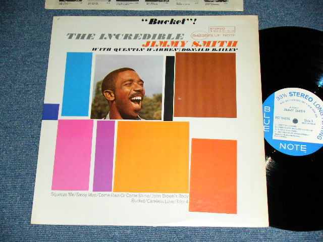 画像1: JIMMY SMITH - BUCKET!  ( Ex++/MINT- )  / 1966 US AMERICA ORIGINAL 1st Press NEW YORK,USA" CREDIT on Label  STEREO Useed  LP 