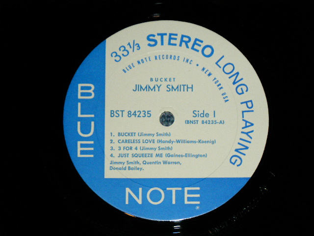 画像: JIMMY SMITH - BUCKET!  ( Ex++/MINT- )  / 1966 US AMERICA ORIGINAL 1st Press NEW YORK,USA" CREDIT on Label  STEREO Useed  LP 
