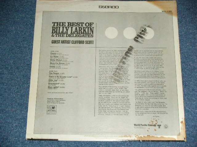 画像: BILLY LARKIN & THE DELEGATES - THE BEST OF ( Ex/Ex+++ )  / 1969 US AMERICA ORIGINAL STEREO Used LP 