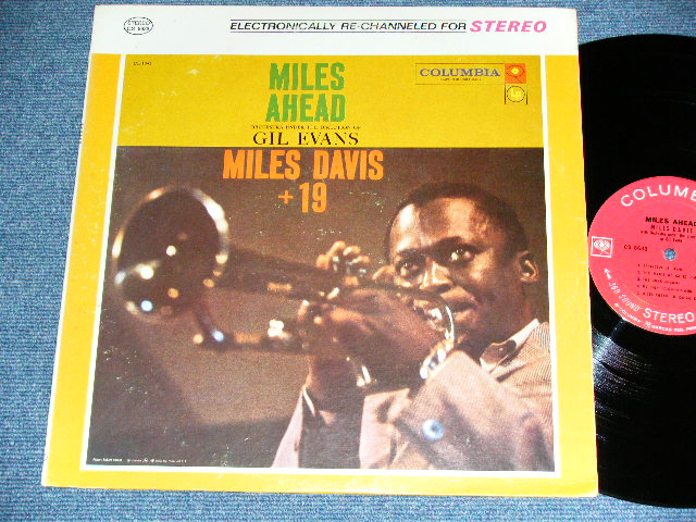 画像1: MILES DAVIS + 19 GILL EVANS -  MILES AHEAD ( Ex++,Ex/MINT- )  )   / 1963 US ORIGINAL 1st  Press "WHITE 360 Sound  Label" STEREO Used LP 