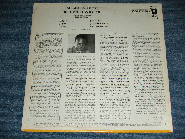 画像: MILES DAVIS + 19 GILL EVANS -  MILES AHEAD ( Ex++,Ex/MINT- )  )   / 1963 US ORIGINAL 1st  Press "WHITE 360 Sound  Label" STEREO Used LP 