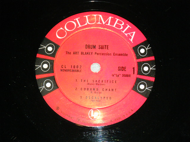画像: ART BLAKEY And THE JAZZ MESSENGERS - DRUM SUITE (Ex/Ex+,VG+++)  / 1957 US AMERICA ORIGINAL "6 EYES Label" MONO Used LP 