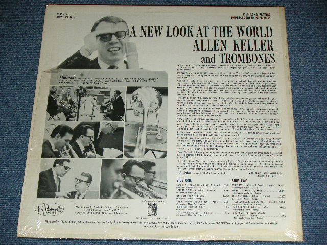 画像: ALLEN KELLER and TROMBONES ( MALE Single ) - A NEW LOOK AT THE WORLD  (MINT-,Ex+++/Ex++ Looks: MINT- )   / 1962 US AMERICA ORIGINAL MONO Used LP