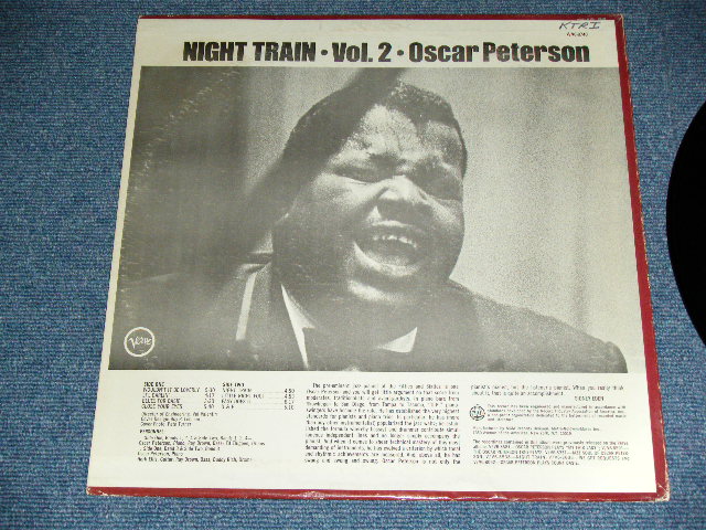 画像: OSCAR PETERSON TRIO - NIGHT TRAIN  ( Ex-/Ex+++ )  ) /  1957 US AMERICA ORIGINAL "YELLOW Label PROMO" MONO Used LP 