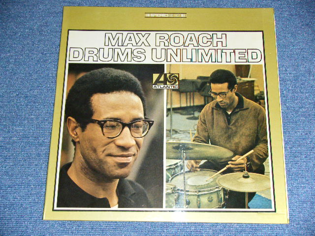 画像: MAX ROACH - DRUMS UNLIMITED  ( MINT-/MINT- ) /  1966 US AMERICA ORIGINAL "BLUE & GREEN Label" STEREO  Used LP  with JAPAN OBI 