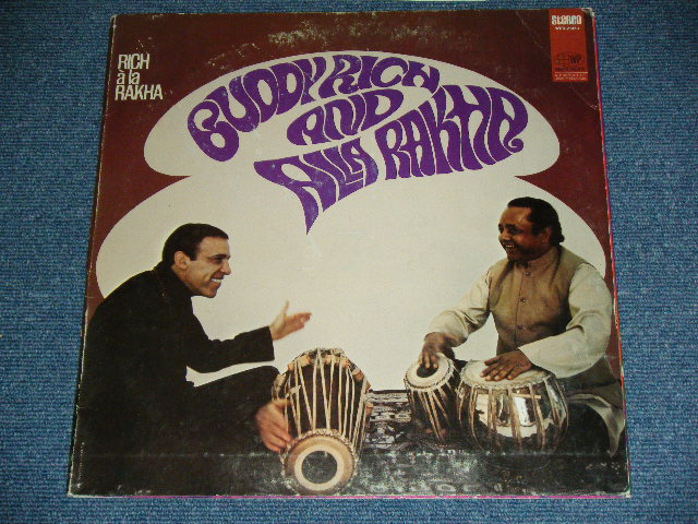 画像: BUDDY RICH & ALLA RAKHA - RICH A LA RAKHA  ( Ex-/Ex+++ Looks: Ex++ )  ) /  Late 1960's  US AMERICA ORIGINAL  STEREO  Used LP 