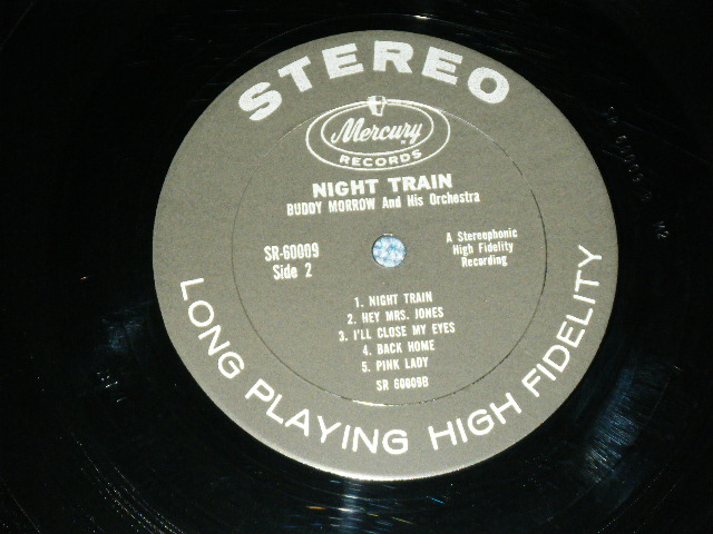 画像: BUDDY MORROW - NIGHT TRAIN  ( Ex++/Ex++ )  ) /  1958 US AMERICA ORIGINAL  STEREO Used LP 