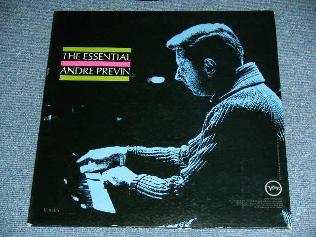 画像: ANDRE PREVIN  - THE ESSENTIAL ( Ex++/Ex  Looks: Ex+ ) / 1963 US AMERICA ORIGINAL MONO Used LP 