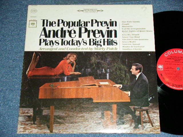 画像1: ANDRE PREVIN  - THE POPULAR PREVIN PLAYS TODAY'S BIG HITS (Arranged and Conducted by Marty Paich : Ex,Ex++/Ex+++ ) / 1965 US AMERICA ORIGINAL "360 Sound 1st Press BLACK Print Label"  STEREO Used LP 
