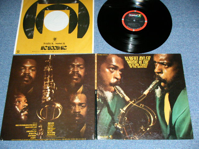 画像1: ALBERT AYLER TRIO - MUSIC IS THE HEALING FORCE OF THE UNIVERSAL   / 1969 US AMERICA ORIGINAL "RED Ring Label" STEREO Used LP 