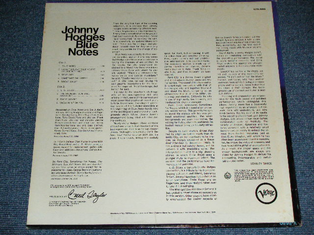 画像: JOHNNY HODGES - BLUE NOTES  ( Ex+/Ex+++ )  ) /  1966 US AMERICA ORIGINAL  STEREO  Used LP 